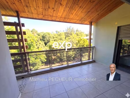 saint-paul / l'étang / appartement t2 50 m2 + varangue 25 m2