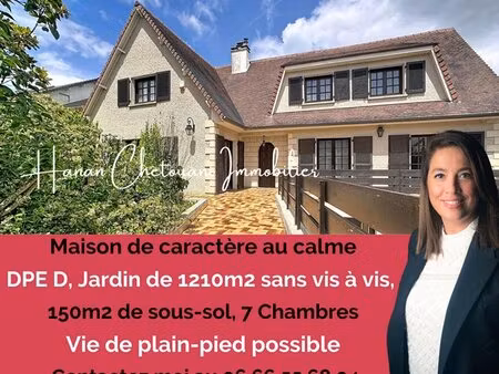 une maison de famille pleine d'âme et de caractère à gommonvilliers