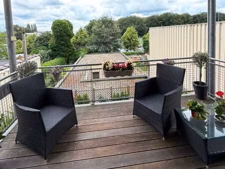 appartement avec deux chambres spacieuses et terrasse