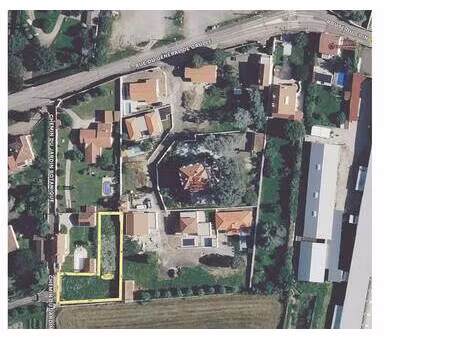 terrain constructible viabilisé à vendre