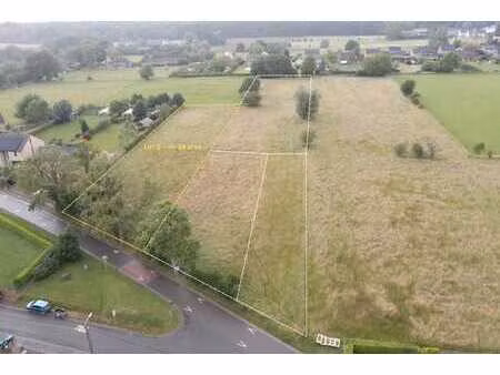 magnifique terrain hors lotissement de ± 34 ares
