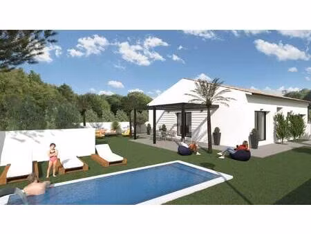 terrain avec maison neuve à vendre