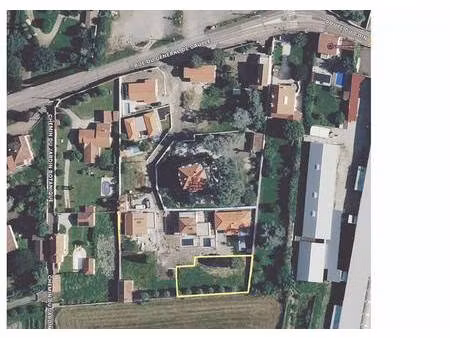 terrain constructible viabilisé à vendre