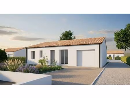 terrain avec maison neuve à vendre
