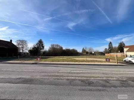 terrain constructible à vendre