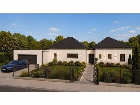 terrain avec maison neuve à vendre