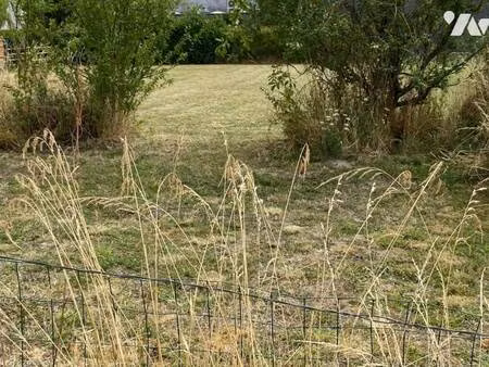 terrain constructible à vendre