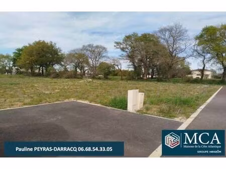 terrain constructible viabilisé à vendre