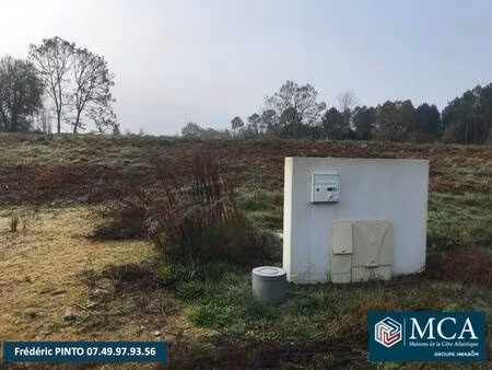 terrain constructible viabilisé à vendre