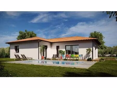 terrain avec maison neuve à vendre