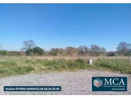 terrain constructible viabilisé à vendre