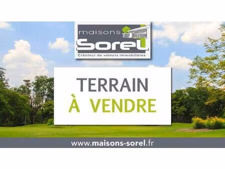 terrain constructible à vendre