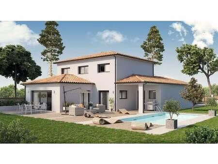 terrain avec maison neuve à vendre