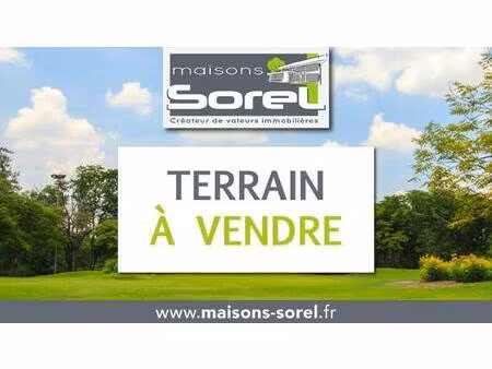 terrain constructible à vendre