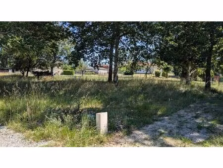 terrain constructible viabilisé à vendre