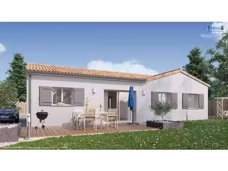 terrain avec maison neuve à vendre