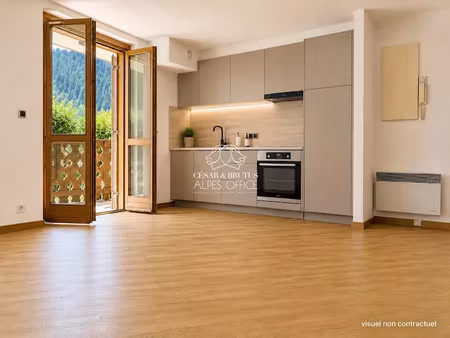 vente appartement 2 pièces 34.8 m² à les houches (74310)  275 000 €