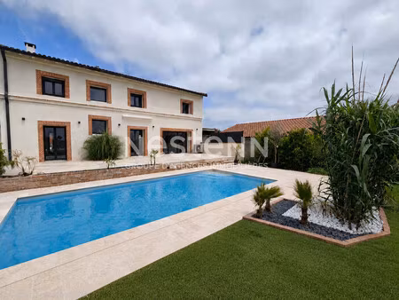 entre quint fonsegrives et flourens maison de caractére t6 de 170m² sur un terrain 685 m2 
