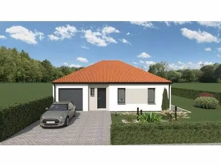 terrain avec maison neuve à vendre