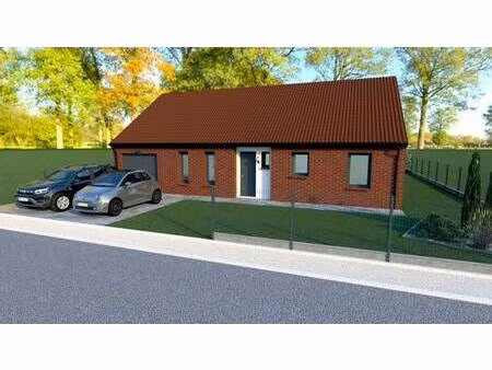 terrain avec maison neuve à vendre