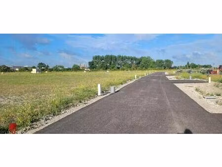 terrain constructible à vendre