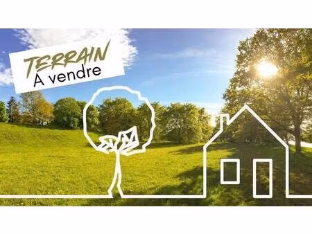 terrain constructible à vendre