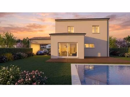 terrain avec maison neuve à vendre