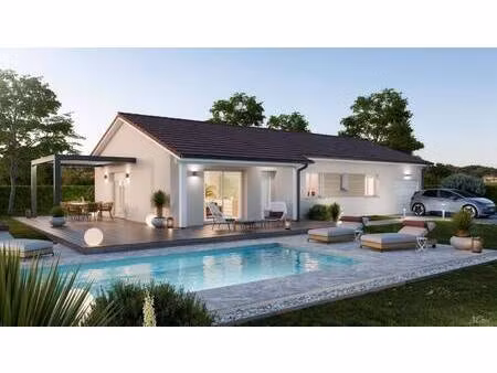 terrain avec maison neuve à vendre