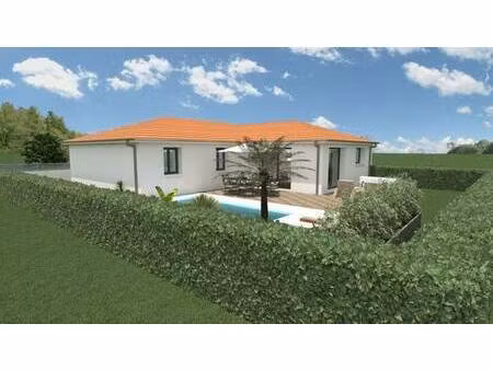 terrain avec maison neuve à vendre