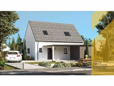 terrain avec maison neuve à vendre