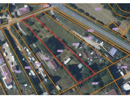 terrain constructible à vendre