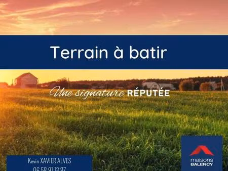 terrain constructible à vendre
