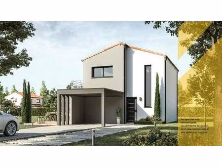 terrain avec maison neuve à vendre