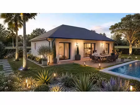 terrain avec maison neuf à vendre