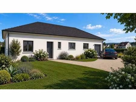 terrain avec maison neuve à vendre