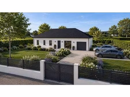 terrain avec maison neuve à vendre