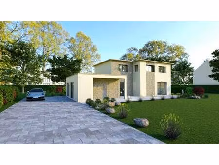 terrain avec maison neuve à vendre