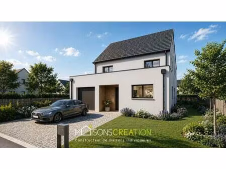 terrain avec maison neuve à vendre