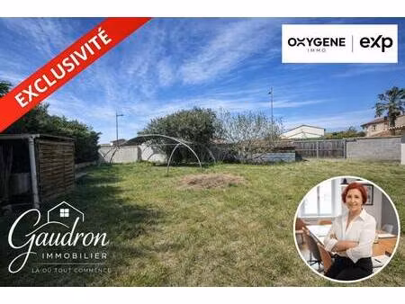 terrain constructible à vendre
