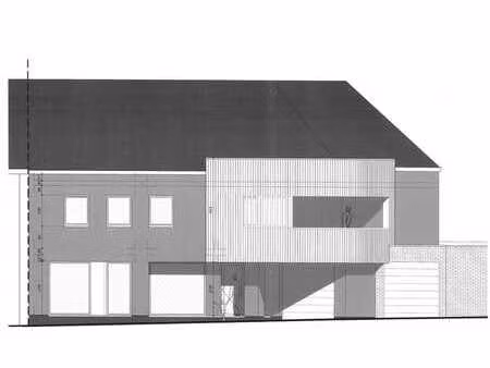 immeuble commercial avec projet pour 2 logements