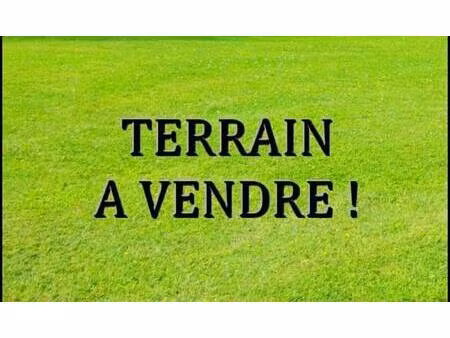 terrain constructible à vendre
