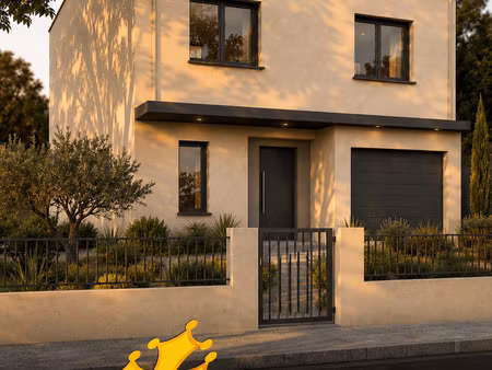terrain avec maison neuve à vendre
