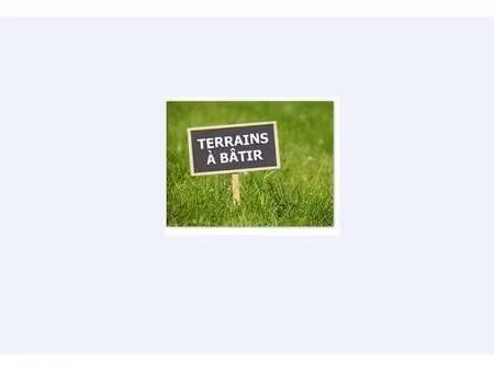 terrain constructible à vendre