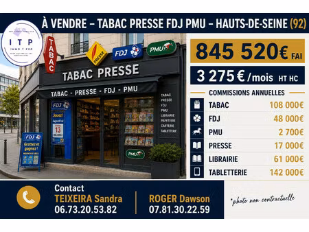 vente fonds de commerce