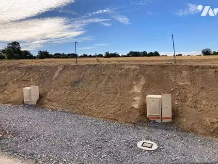 terrain constructible viabilisé à vendre