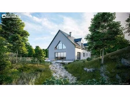 terrain avec maison neuve à vendre