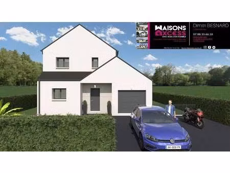 terrain avec maison neuve à vendre