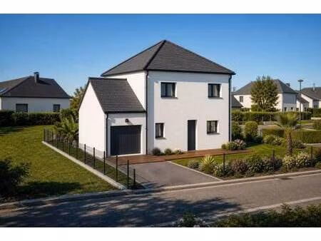 terrain avec maison neuve à vendre