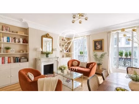 paris 17e - courcelles / monceau - appartement - 3 pièces - 73 30m² carrez - 2 chambres
