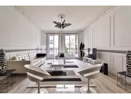 superbe appartement familial meublé – passy  paris 16ᵉ